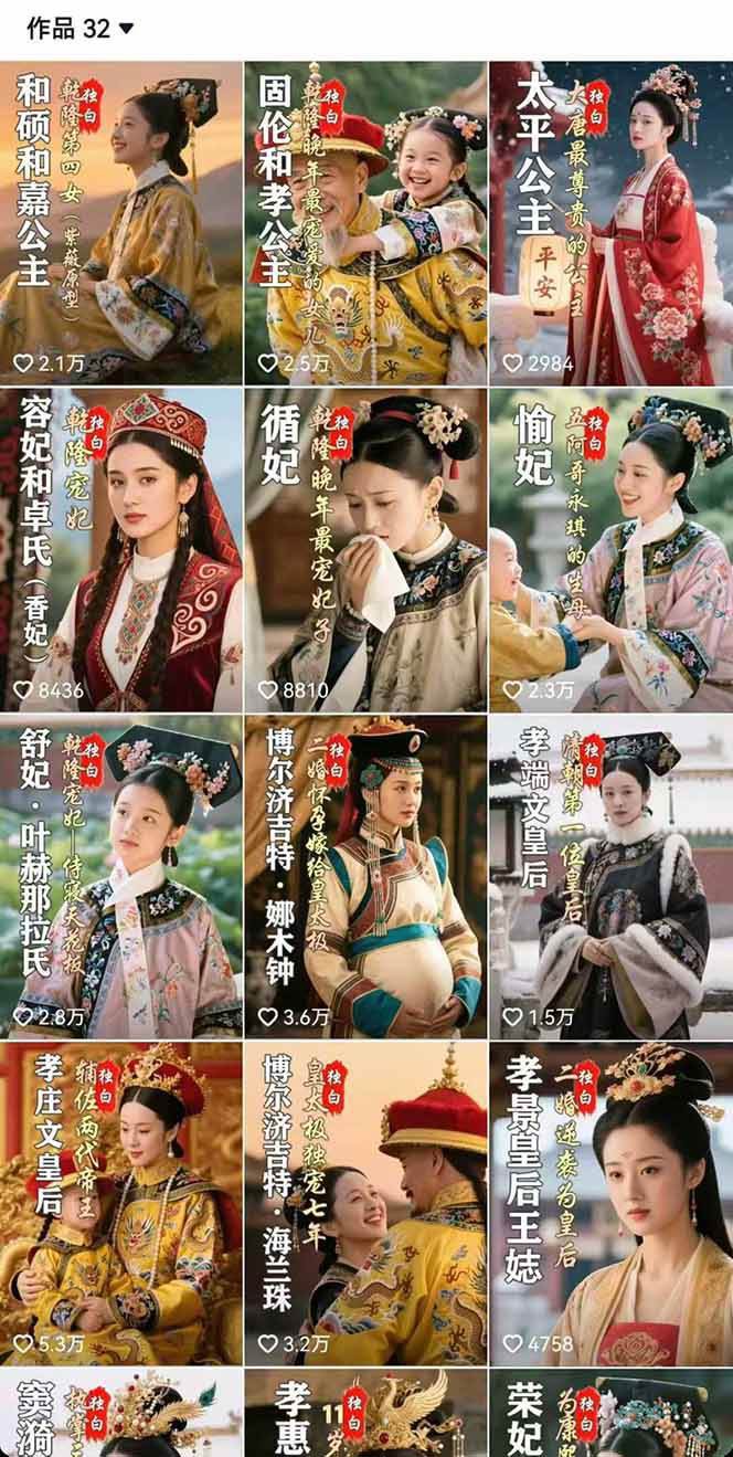 历史人物独白视频制作课,从剪辑配音到AI出图,声音克隆与背景音乐,涨粉22w+