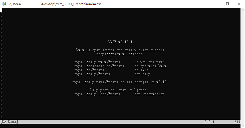 Neovim文本编辑器v0.11.4绿色版